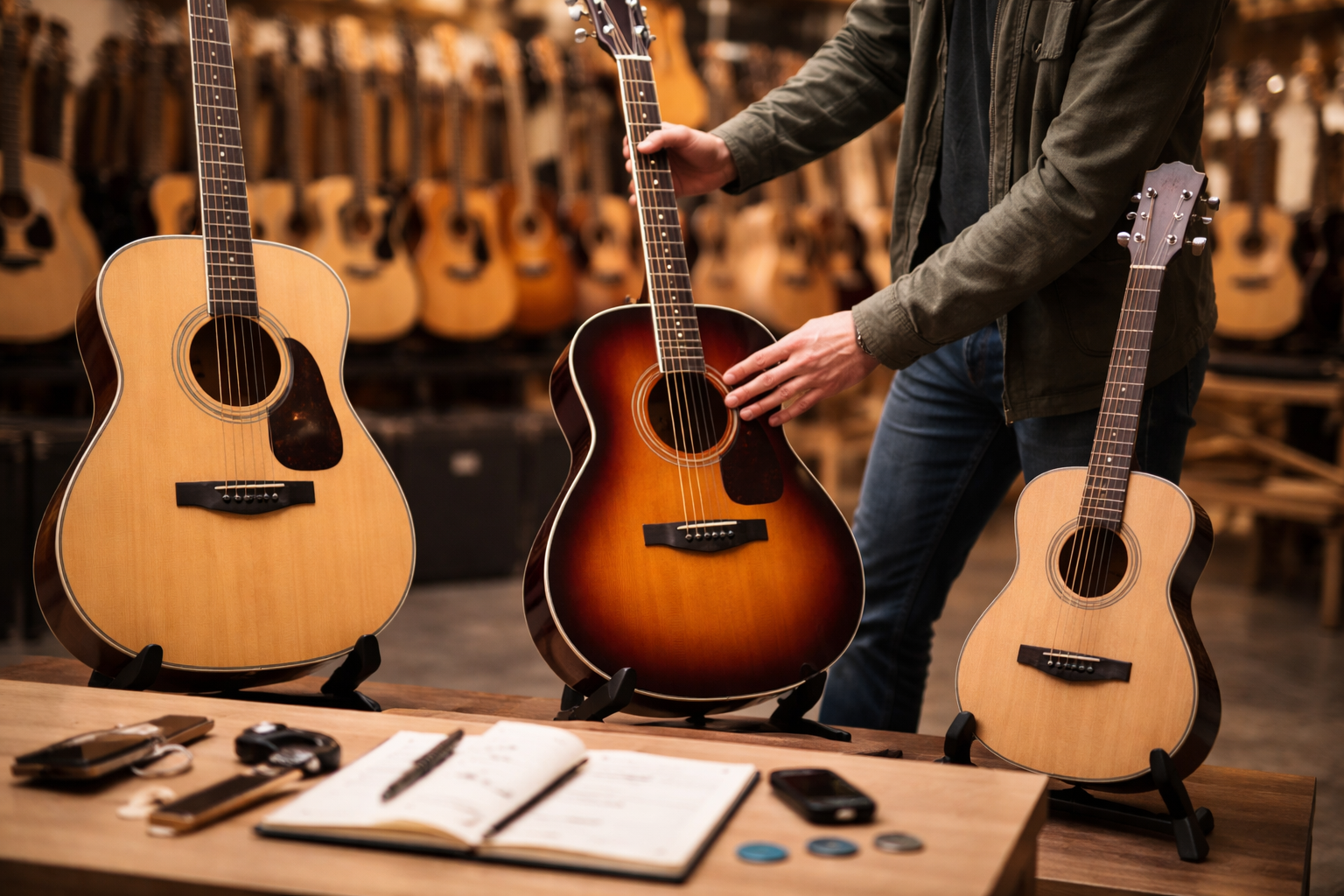 How to Choose Your First Acoustic Guitar (Without Overthinking It)